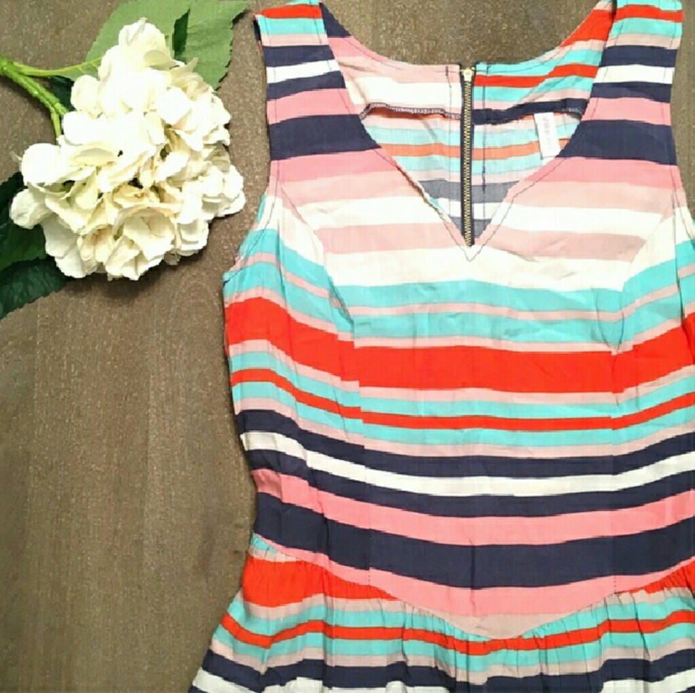 NWOT Multi Color Dress